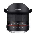 image produit Samyang Objectif Fisheye pour Nikon AE 12 mm F2.8 ED AS NCS Noir - livrable en France