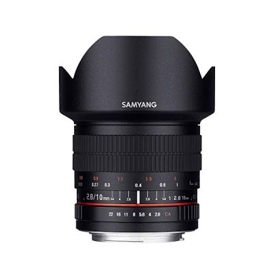 image Samyang SAM10CANON Objectif pour Appareil photo reflex numérique Canon f/2,8 ED AS NCS CS 10 mm Noir