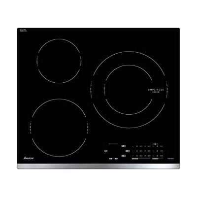 image SAUTER Table de cuisson induction SPI4360X - 3 foyers - Commandes tactiles