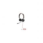 image produit Jabra Evolve 40 UC Stereo Casque audio - Casque Unified Communications pour VoIP Softphone avec annulation passive du bruit - Jack 3,5 mm uniquement - Noir