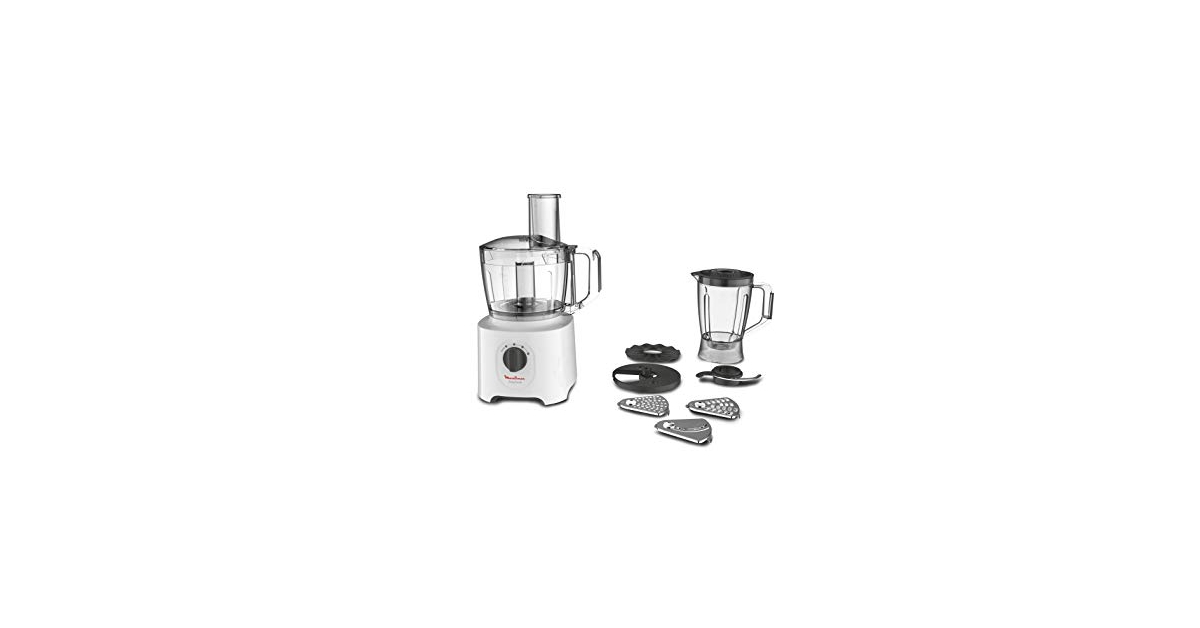 Comparer les prix Moulinex Robot cuisine multifonction, 700 W, 25