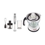 image produit Moulinex quickchef – Mixeur plongeant avec 3 accessoires, acier inoxydable, 10 vitesses, 1000 W - livrable en France