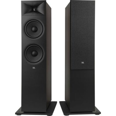 image Enceintes colonne JBL 280F Bois noir
