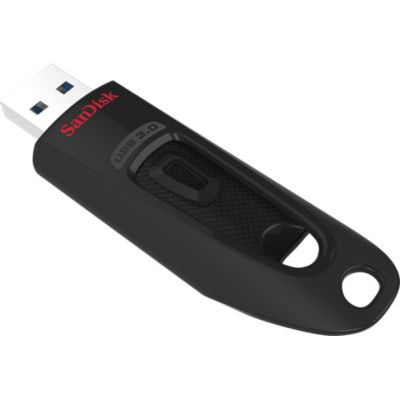 image Clé USB 3.0 SanDisk Ultra 32 Go avec une vitesse de lecture allant jusqu'à 130 Mo/s