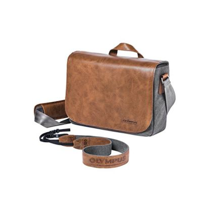 image Olympus Besace Messenger Housse pour Appareil Photo Marron