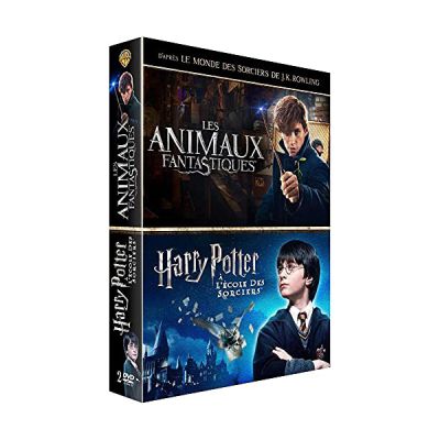 image Coffret Harry Potter à l'école des Sorciers + Les Animaux Fantastiques – DVD