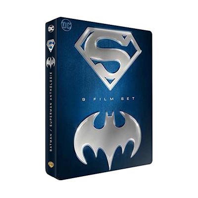 image Batman/Superman 9 Films [Coffret métal]