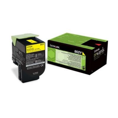 802y Toner Ret Prog Yellow 1k