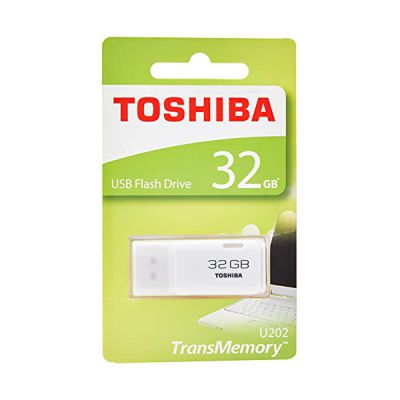 image Toshiba TransMemory U202 32Go USB Flash Drive USB 2.0 - Blanc - THN-U202W0320E4