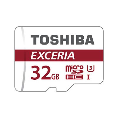 image Toshiba EXCERIA M302 32Go carte mémoire Micro SD de 90 Mo / s 4K - THN-M302R0320EA