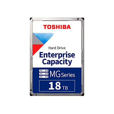image Toshiba 6TB Enterprise Internal Hard Drive – MG Series 3.5' SATA HDD Mainstream server and storage, 24/7 Reliable Operation, Hyperscale and cloud storage (MG08ACA16TE)