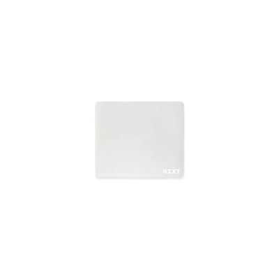 image NZXT Mouse Pad MMP400 - MM-SMSSP-WW - Tapis de Souris de 410mm x 350mm - Revêtement résistant aux taches - Surface à faible friction - Surface douce et lisse - Base en caoutchouc antidérapante - Blanc