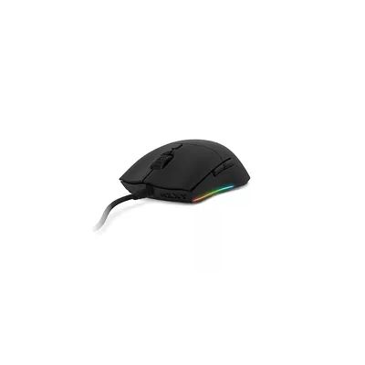 image NZXT Lift - MS-1WRAX-BM - Souris Gamer pour PC - Souris ambidextre légère - Capteur Optique PixArt 3389 Haut de Gamme - Résolution 16k - Éclairage RGB - Câble à Faible traînée - Noire