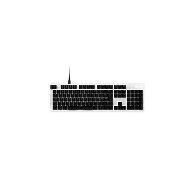 NZXT Function Mini TKL Clavier mécanique Gamer pour PC - Éclairant - Switches RGB linéaires compatibles MX - Switches remplaçables à Chaud - Noir FR (AZERTY)