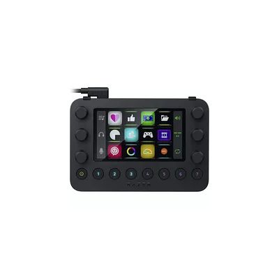 Razer Stream Controller - Contrôleur pour Le Streaming et la Création de Contenu (12 Touches Haptiques Commutables, 6 Cadrans Analogiques Tactiles, 8 Boutons Programmables) Noir