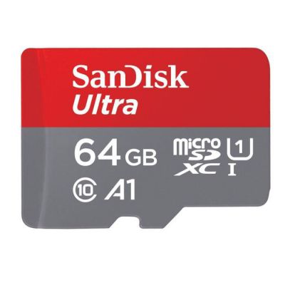 image SanDisk SDSQUAR-064G-GN6IA Carte mémoire SDHC Classe 10 64 Go (Nouvelle Version)