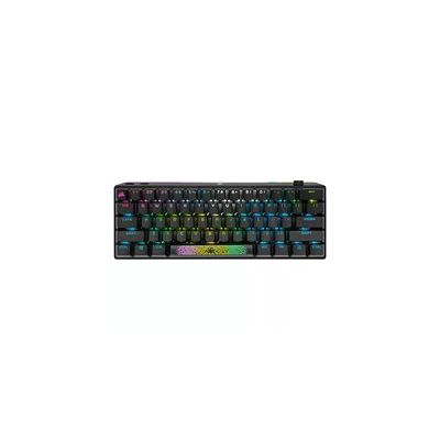 Corsair K70 Pro Mini Wireless RGB 60% Clavier mécanique Gaming (Technologie Wireless ultrarapide inférieure à 1 ms, Switchs Cherry MX Red Amovibles, Jeux de Touches à Double Injection PBT) Noir