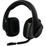 image produit Logitech G533 Casque Gamer Sans Fil, Son Surround 7.1 DTS Headphone:X, Transducteurs Pro-G 40 mm, Micro Anti-Parasite, 2,4 GHz Wireless, Poids Ultra-Léger, Batterie 15h, PC/Mac