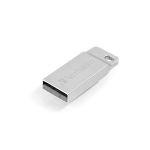 image produit Verbatim Clé USB Executive métal 32Go I USB 2.0 I USB Memory Stick I pour laptop ordinateur portable ultrabook TV autoradio I Stick USB 2.0 I Clé USB avec anneau pour porte-clés I argenté