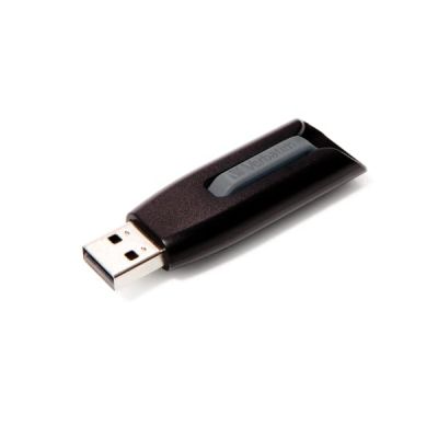 image VERBATIM Store 'n' Go V3 Clé USB I USB-3.2 Gen 1 I 32 Go I clé USB avec mécanisme coulissant I USB-3 avec interface SuperSpeed I stockage externe pour ordinateur portable & autres I noir