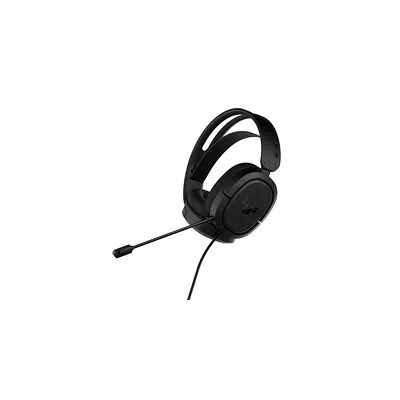 ASUS TUF Gaming H1 Wired Headset (Discord Certified Mic, 7.1 Surround Sound, 40mm Drivers, 3.5mm, Lightweight, for PC, Switch, PS4, PS5, Xbox One, Xbox Series X, S, and Mobile Devices)- Black