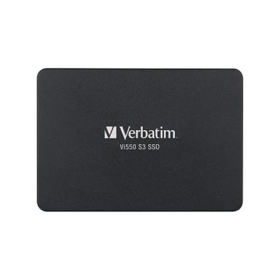 image VERBATIM Vi550 S3 SSD - SSD interne 512GB - Solid State Drive - 2.5'' interface SATA III - disque dur interne SSD technologie 3D NAND - SSD 512GB haute performance - 560MB/s - noir