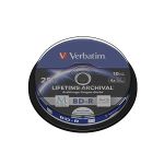 image produit Verbatim 43825 25GB 4x M-Disc BD-R - 10 Pack Spindle