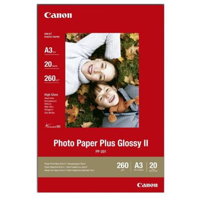 image Canon PP-201 Papier Photo Brillant Format A3 (20 feuilles)