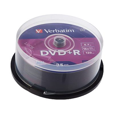 image Verbatim (43500) : DVD+R 16x 25-pack : Optical Media
