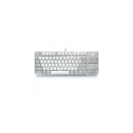 image produit ASUS ROG Strix Scope NX TKL Moonlight White - Clavier Gaming mécanique AZERTY, switches ROG NX Red, Touches ABS, câble détachable, idéal pour Le FPS, Touche Ctrl élargie et éclairage Aura Sync RGB