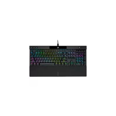 Corsair K70 RGB PRO Clavier Gaming Mécanique Filaire (CHERRY MX RGB Speed Switchs, Taux d’interrogation de 8,000Hz, Touches PRO PBT à Double Injection, Repose-Poignet Doux) AZERTY, FR - Noir