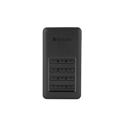 image Verbatim Store 'n' Go Secure SSD - 256 Go - Noir - SSD externe sécurisé par mot de passe - USB 3.0 - SSD externe - pour Windows et Mac OS X - disque portable - USB-C - disque flash externe