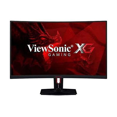 image ViewSonic XG3240C Moniteur VA Gaming 24" Full HD 1920x1080 Pixels, Incurvé, 3ms, 144Hz, Freesync, VGA, HDMI, USB, Haut-parleurs, Noir