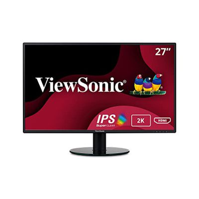 image Viewsonic Value Series VA2719-2K-SMHD, 68,6 cm (27"), 2560 x 1440 pixels, LED, 5 ms, 300 cd-m², Noir