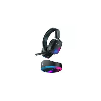 Roccat Syn Max Air - Casque gaming RGB sans fil avec audio 3D et station