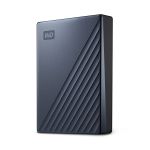 image produit WD 5 To My Passport Ultra, Disque Dur Externe Portable, Parfait pour sauvegarde et stockage, USB-C, compatibilité avec PC, Xbox et Playstation, Boîtier métallique épuré, Midnight Bleu