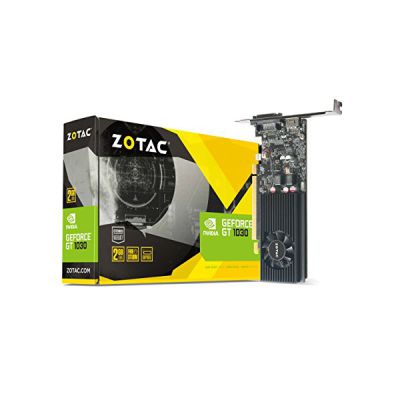 image Zotac ZT-P10300A-10L GeForce GT 1030 2Go GDDR5 Carte Graphique - Cartes Graphiques (GeForce GT 1030, 2 Go, GDDR5, 64 bit, 6000 MHz, PCI Express 3.0)