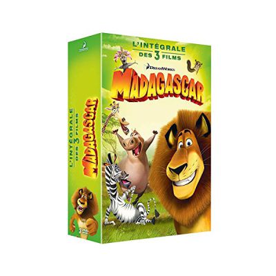 image Trilogie Madagascar 1 à 3 - Coffret 3 DVD