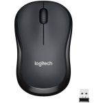 image produit Souris sans Fil Logitech M220 (1000 PPP, Ambidextre) - Grise Charbon