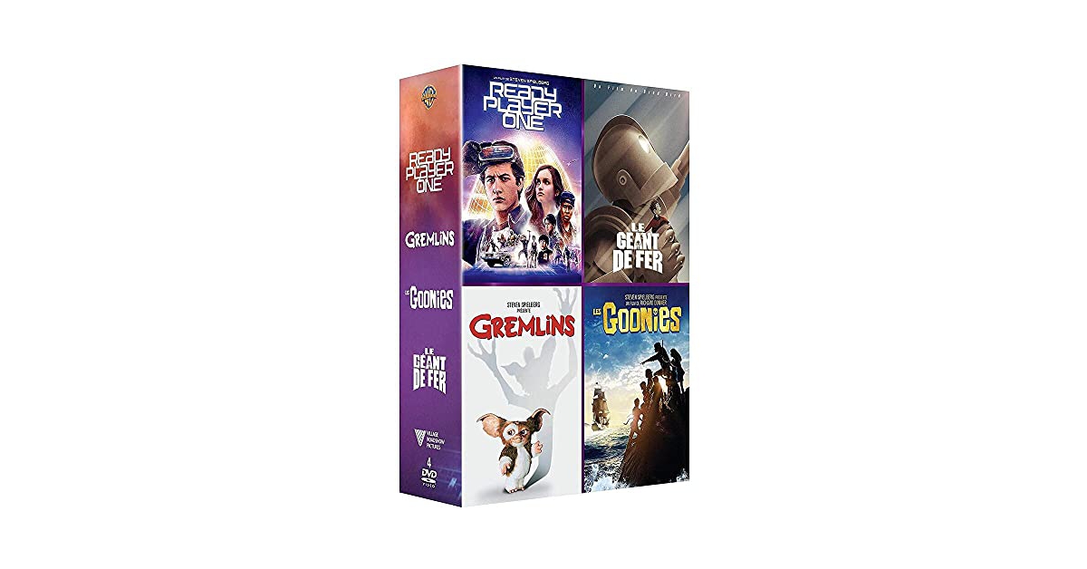 Comparer les prix : Ready Player One : Coffret 4 films Pop Culture ...