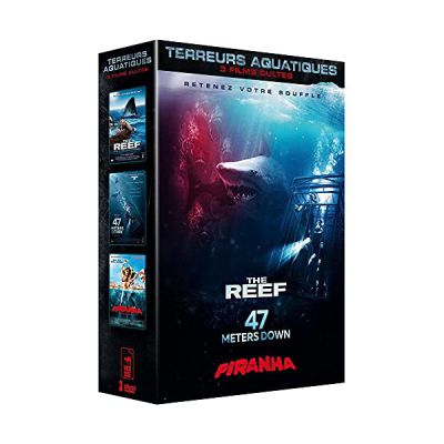 Coffret Requins Terreur Aquatique - 3 Films - Coffret DVD