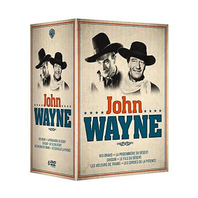 image John Wayne : La Prisonnière du Désert + Chisum + Rio Bravo + Voleurs de Trains + Le Fils du Désert + Les Cordes de la Potence - Coffret DVD
