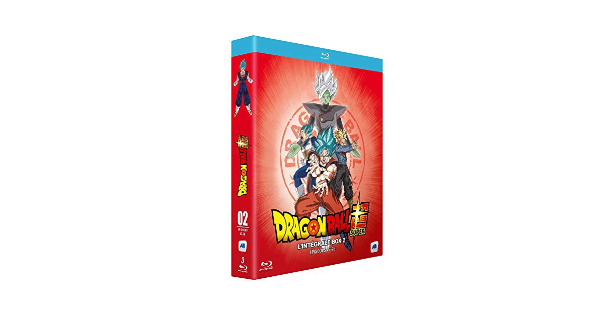 Comparer les prix : Dragon Ball Super - Box 2 : Épisodes 47 à 76 [Blu