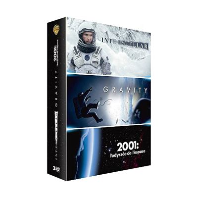 image Interstellar + Gravity + 2001, L'Odyssée de l'Espace - Voyage dans l'Espace - Coffret DVD