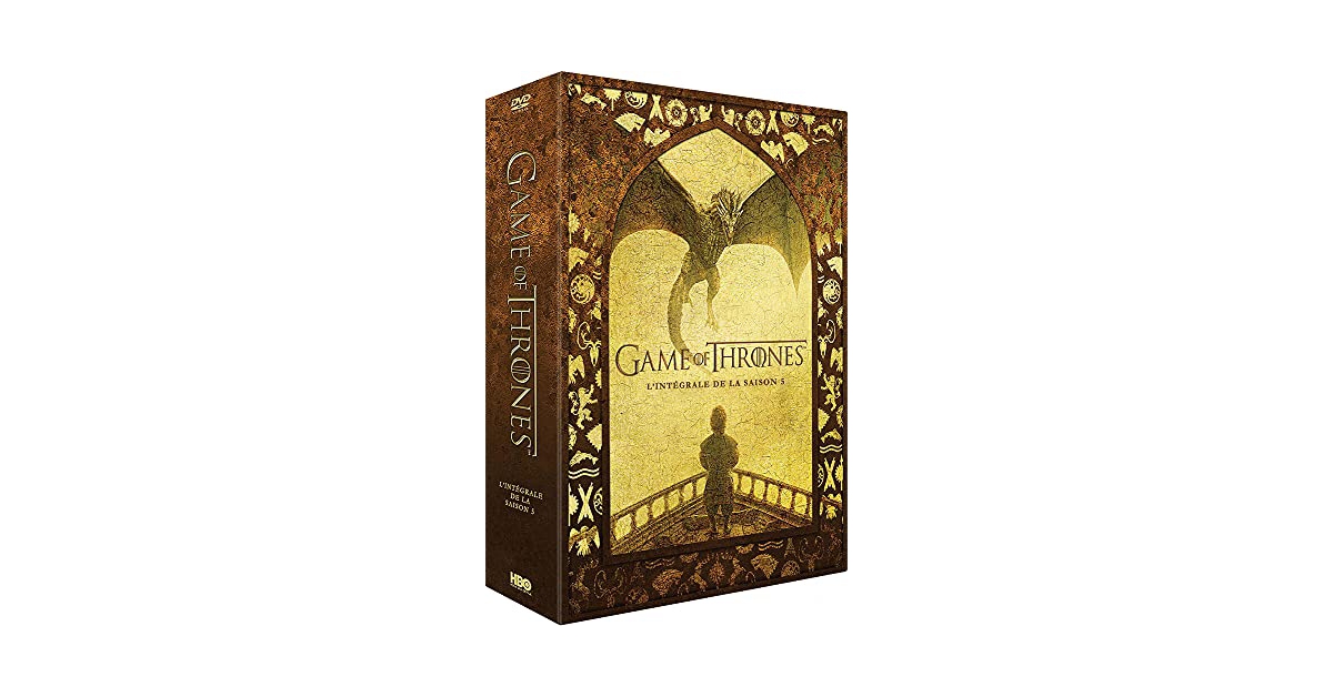 Comparer les prix Game of Thrones (Le Trône de Fer) Saison 5 DVD