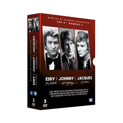 image Johnny Hallyday / Eddy Mitchel / Jacques Dutronc - 3 Films - Coffret DVD