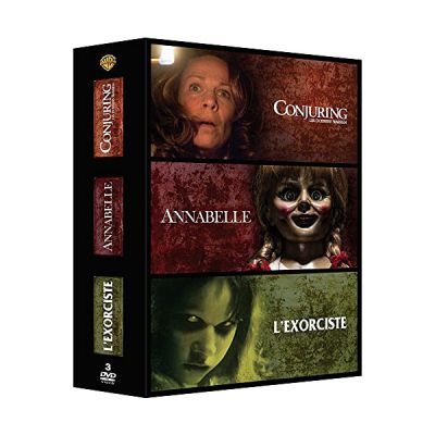 image Conjuring : Les Dossiers Warren + Annabelle + L'exorciste - 3 Films D'horeur - Coffret DVD