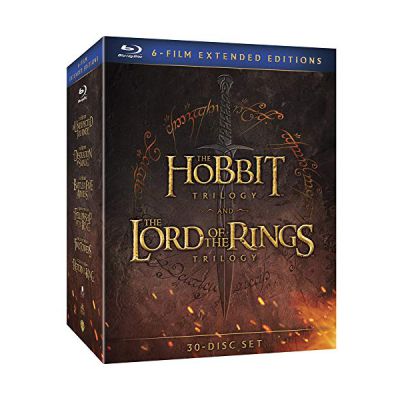 image Le Hobbit + Le Seigneur des Anneaux - Trilogies Versions Longues - Coffret Blu-ray