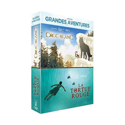 image Collection Films d'animation - Tortue Rouge / Croc Blanc - Coffret DVD