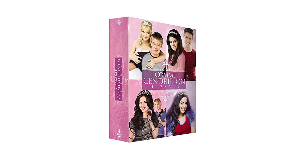 Comparer les prix : Comme Cendrillon 1-2-3-4 - Coffret DVD